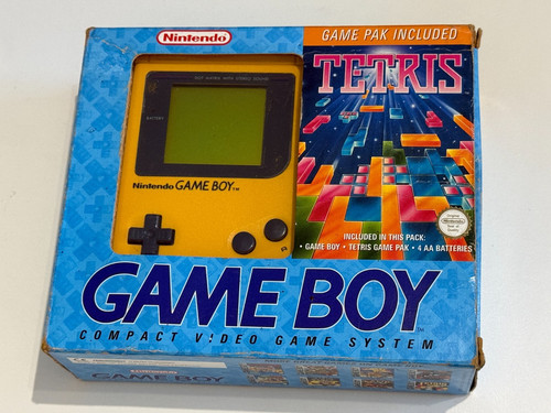 Nintendo game boy dmg boxed - game,