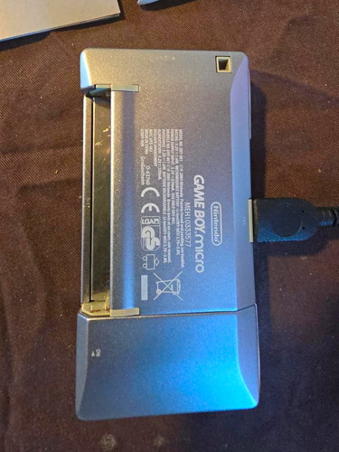 Nintendo game boy micro silber - nintendo,