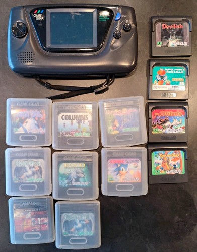 Sega game gear konsole 12 - gear,